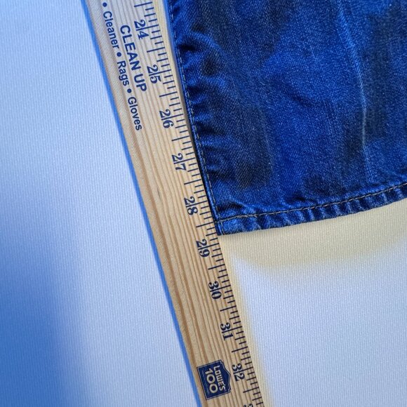 Boss Hugo Boss Jeans Mens Size 32/30 (30x29) Button Fly Straight Leg - Picture 9 of 16